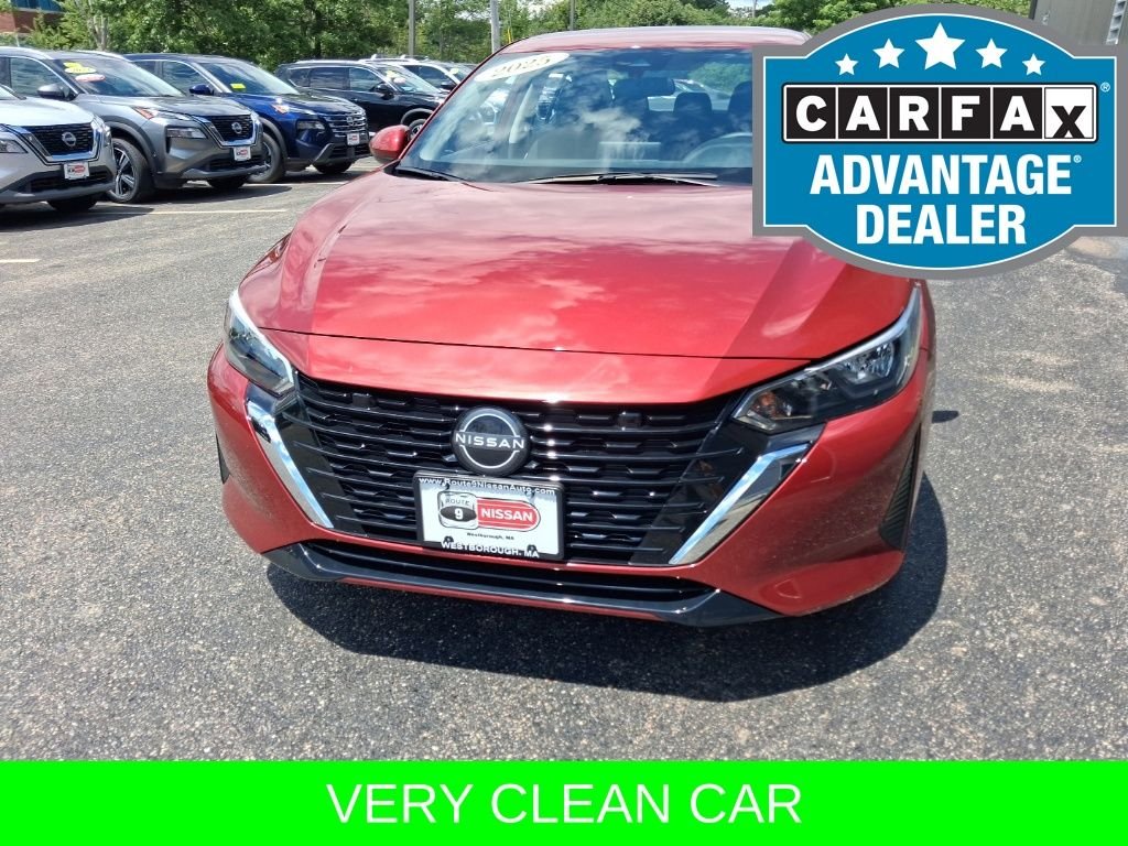 Used 2025 Red Nissan SV image 3