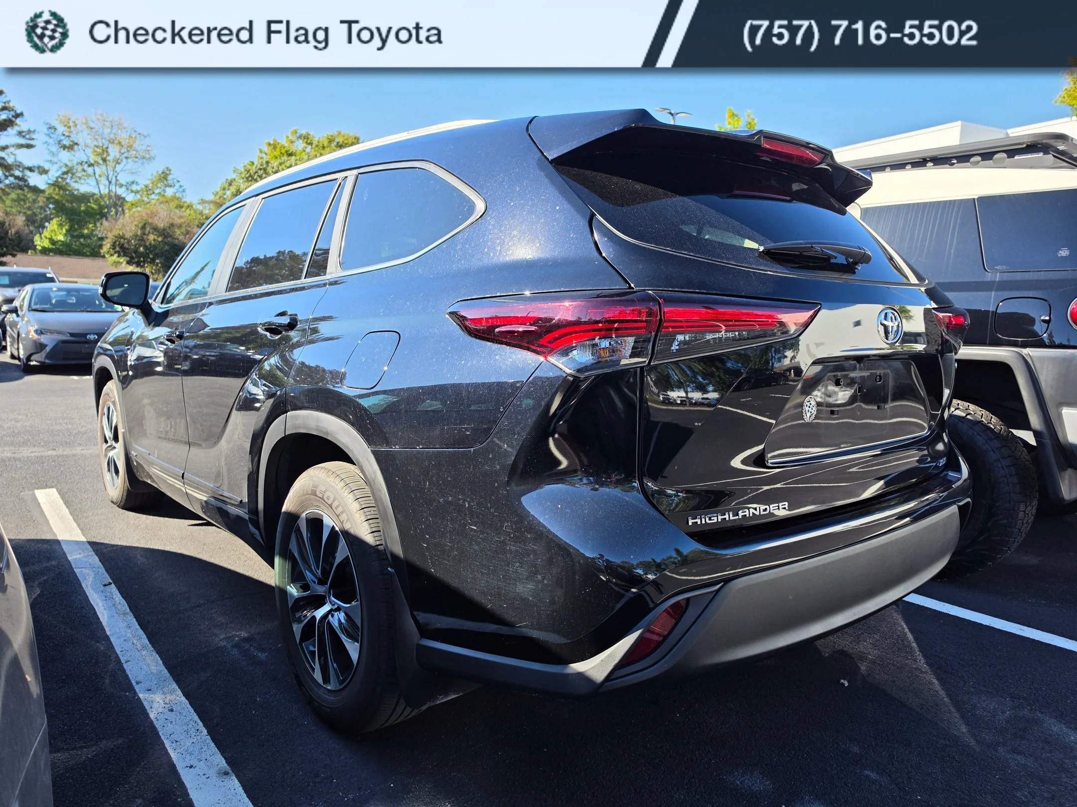 Certified Used 2026 Midnight Black Metallic Toyota XLE image 4