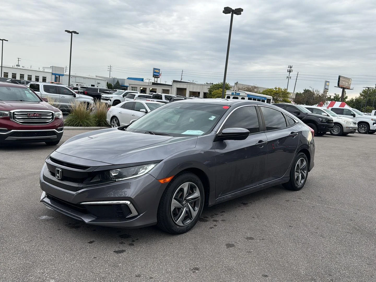 Used 2021 Modern Steel Metallic Honda LX image 7