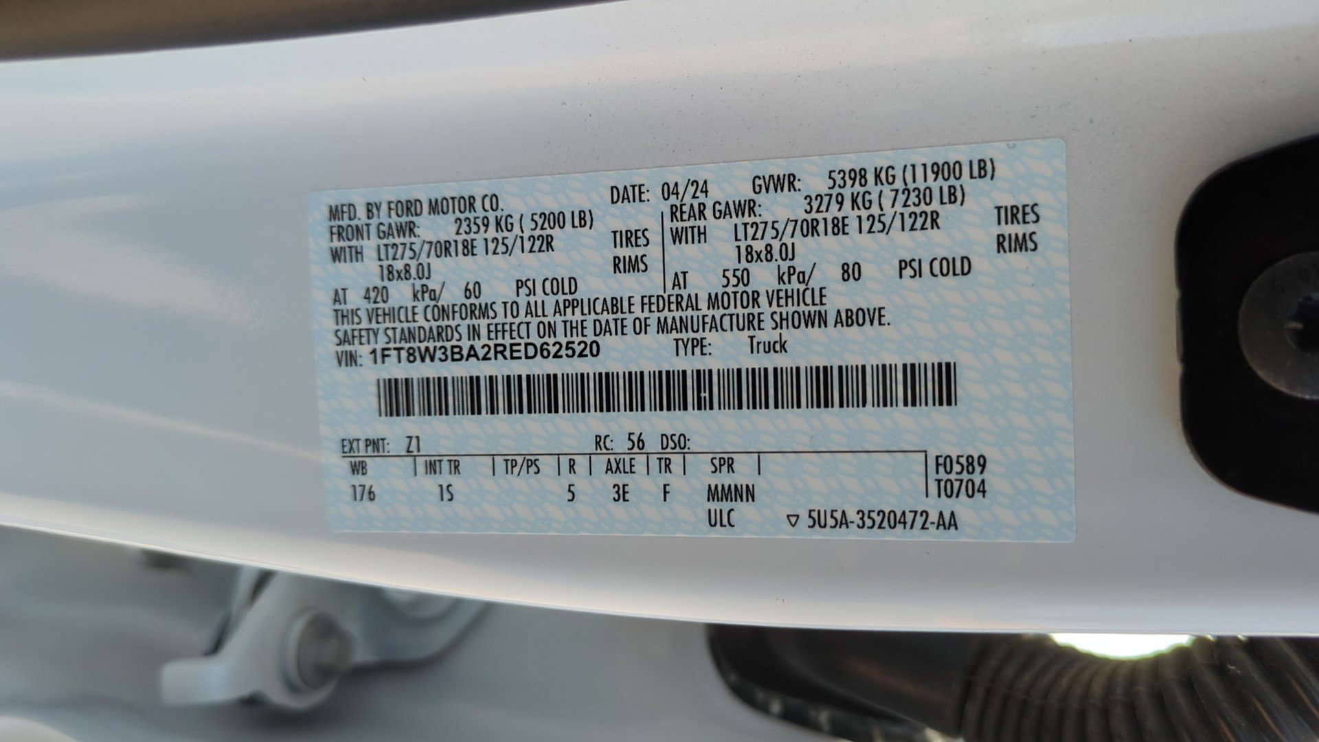 Used 2024 Oxford White Ford XL image 31