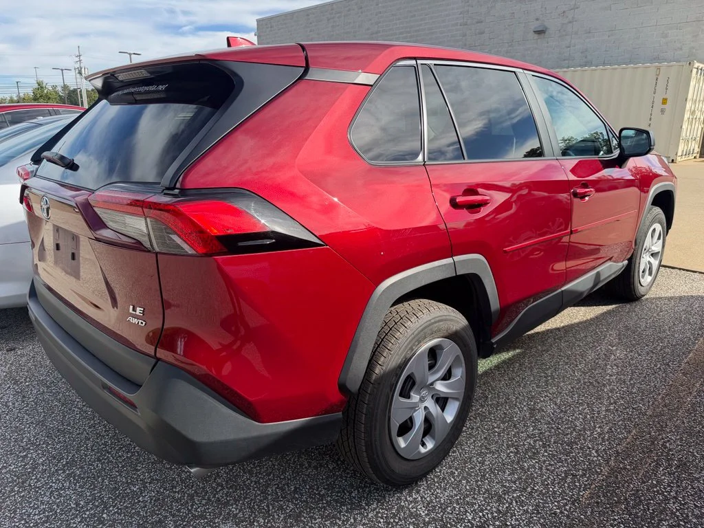 Certified Used 2025 Red Toyota LE image 6