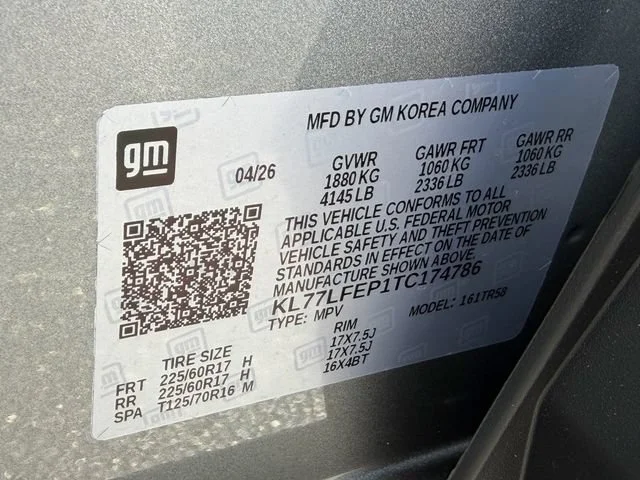 New 2026 Sterling Gray Metallic Chevrolet LS image 18