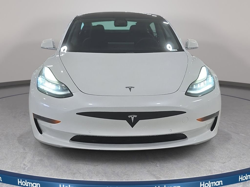 Used 2020 Pearl White Multi-Coat Tesla  image 2