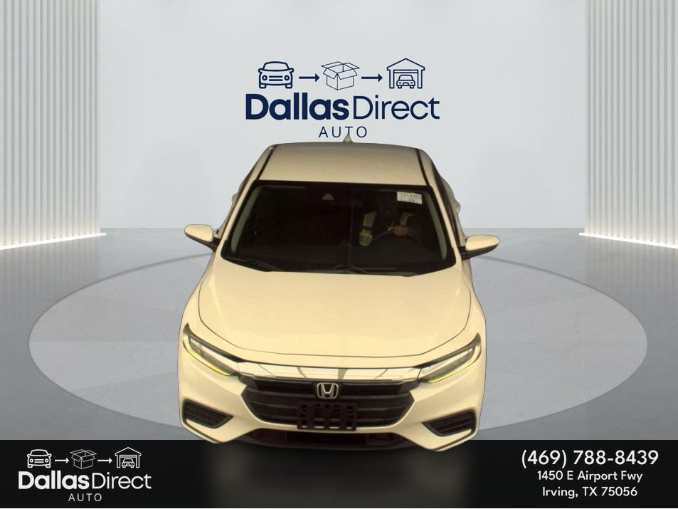 Used 2019 White Orchid Pearl Honda EX image 3