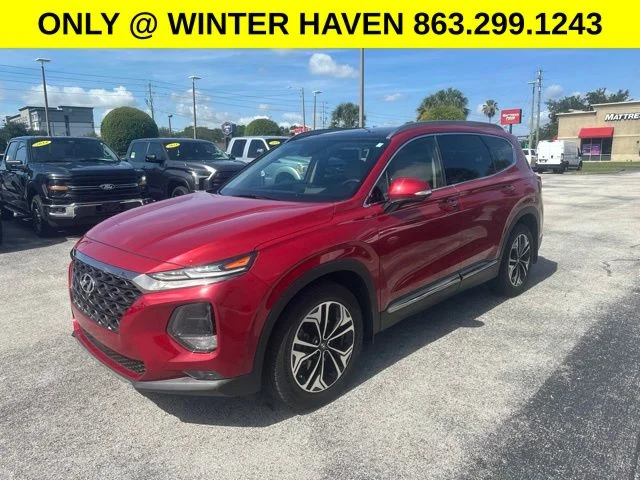Used 2020 Red Hyundai Limited image 3
