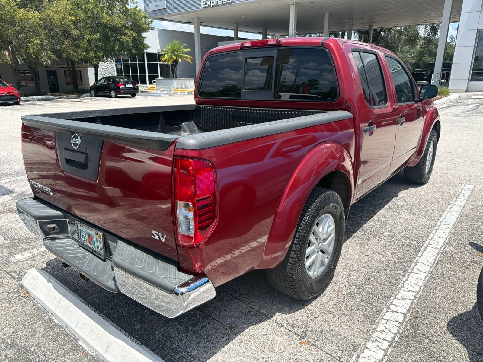 Used 2019 Red Nissan SV image 4