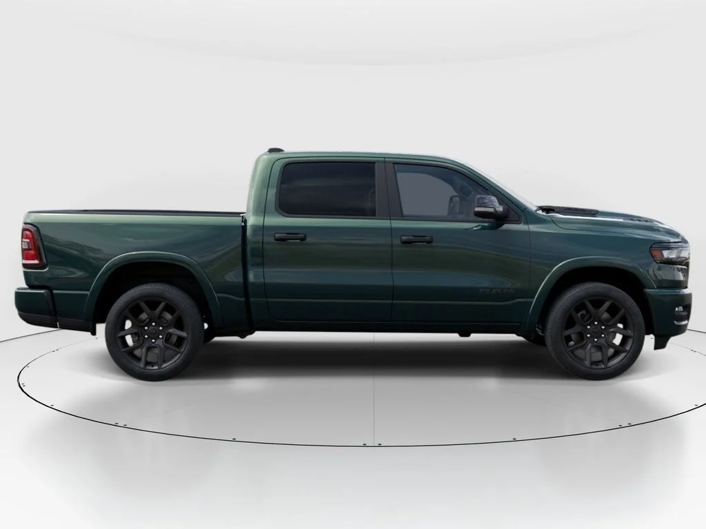 New 2026 Serrano-Green Metallic Exterior Paint RAM Laramie image 23