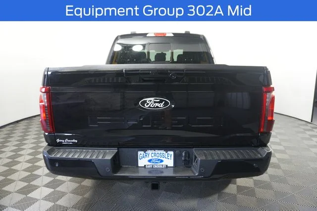New 2026 Agate Black Metallic Ford XLT image 4