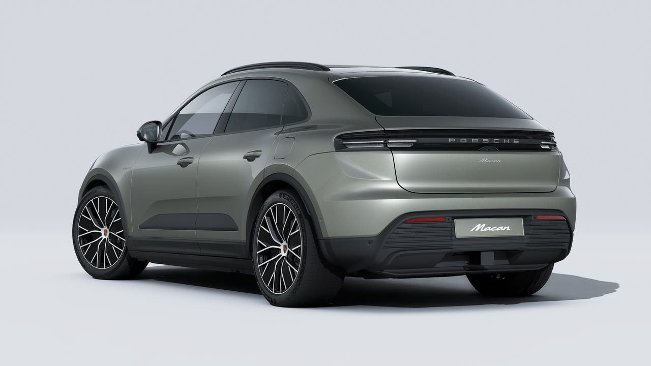 New 2026 Aventurine Green Metallic Porsche Electric image 3