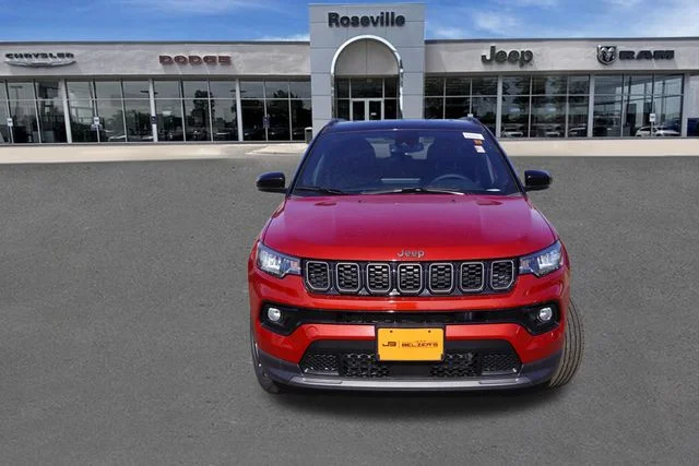 New 2026 Red Hot Pearl-Coat Exterior Paint Jeep Limited image 9