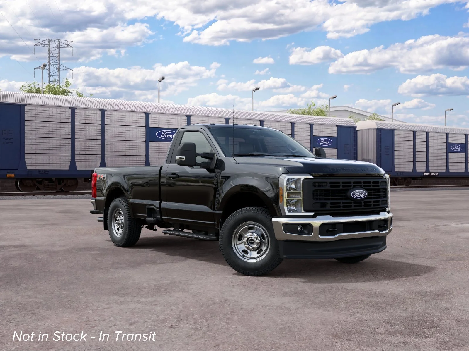 New 2027 Agate Black Metallic Ford F-350® XL image 4