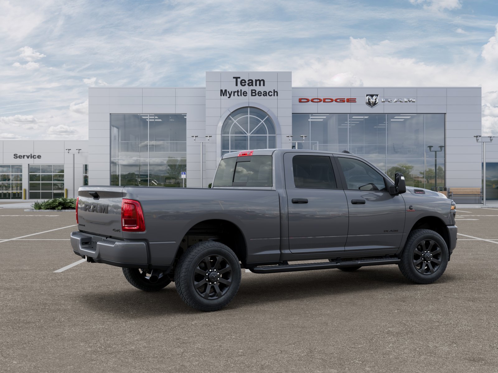 New 2026 Ceramic Gray Clearcoat RAM Big Horn image 31