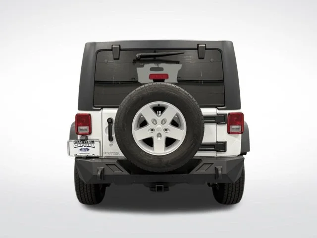 Used 2018 White Jeep Unlimited Sport image 7