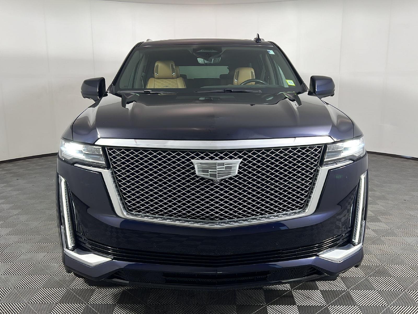 Used 2022 Dark Moon Blue Metallic Cadillac Premium Luxury image 47
