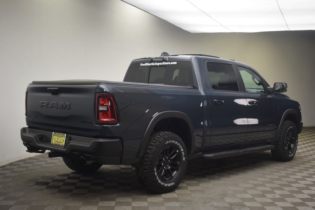 New 2026 Forged Blue Metallic Exterior Paint RAM Rebel image 6