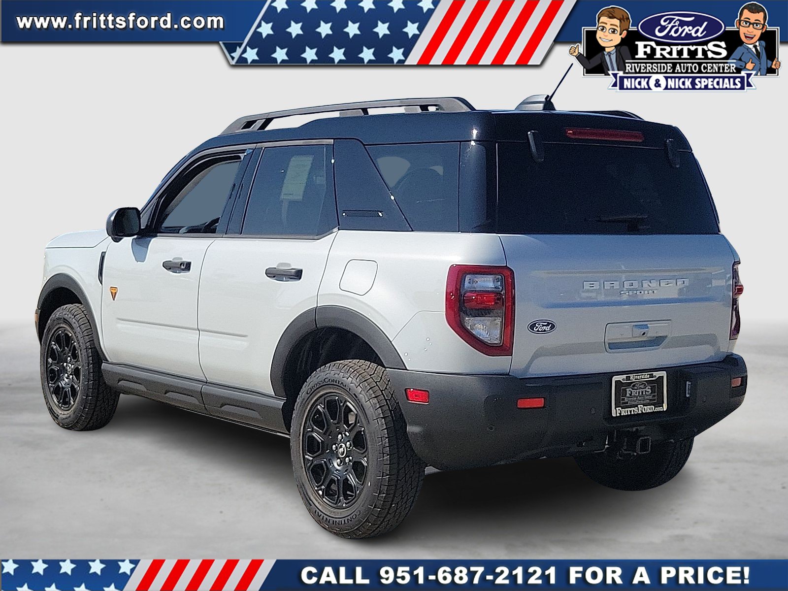 New 2026 Space White Metallic Ford Badlands® image 2