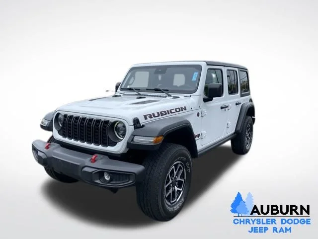 Used 2024 White Jeep Rubicon image 3