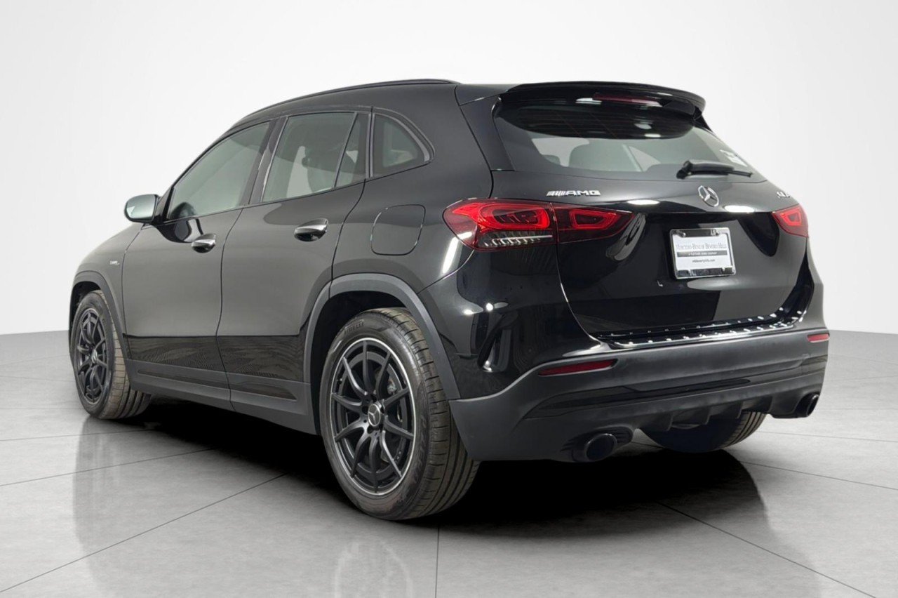 Used 2022 Cosmos Black Metallic Mercedes-Benz AMG® GLA 35 image 3