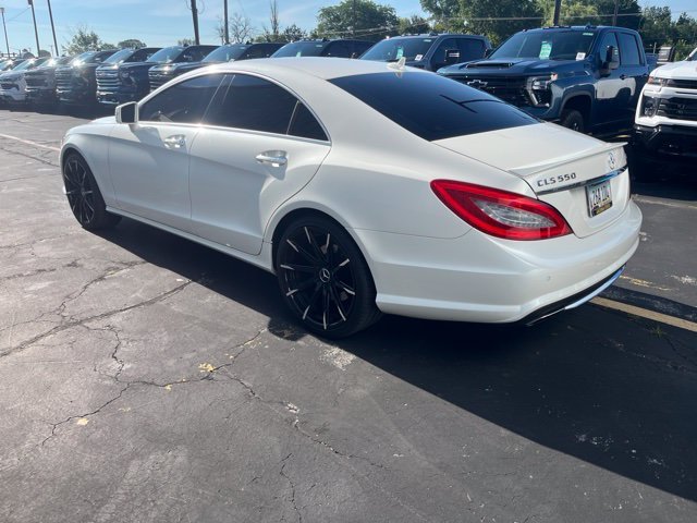 Used 2012 Diamond White Metallic Mercedes-Benz CLS 550 image 3