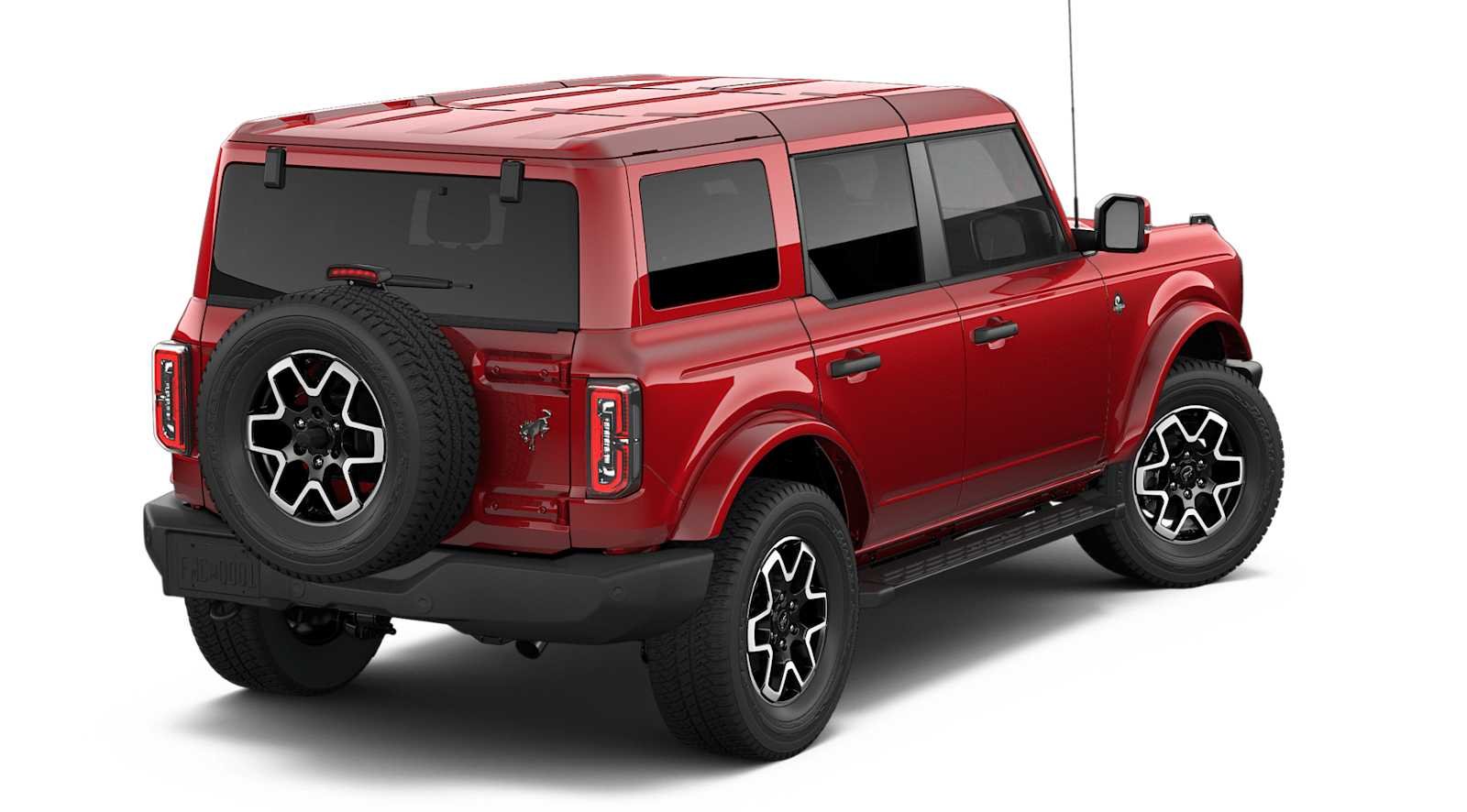 New 2026 Ruby Red Metallic Tinted Clearcoat Ford Outer Banks® image 2