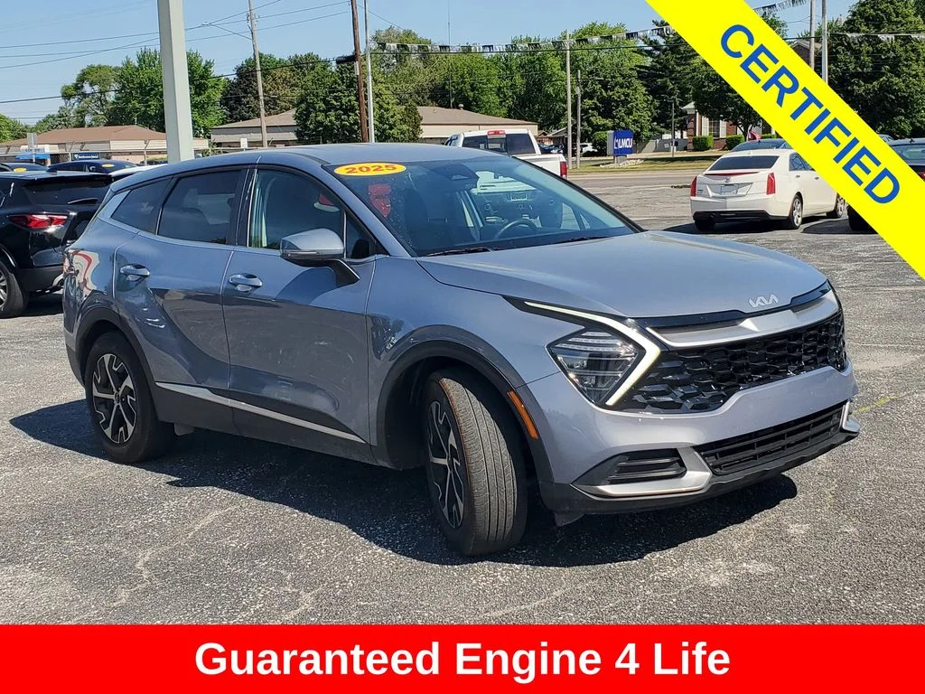 Certified Used 2025 Silver Kia EX image 2