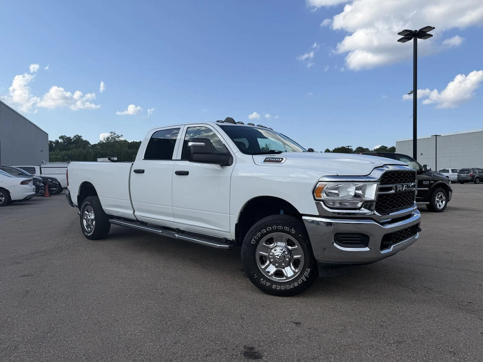 Used 2024 Bright White Clearcoat Ram Tradesman image 3