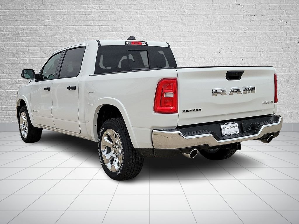 New 2026 Bright White Clearcoat RAM Big Horn/Lone Star image 3