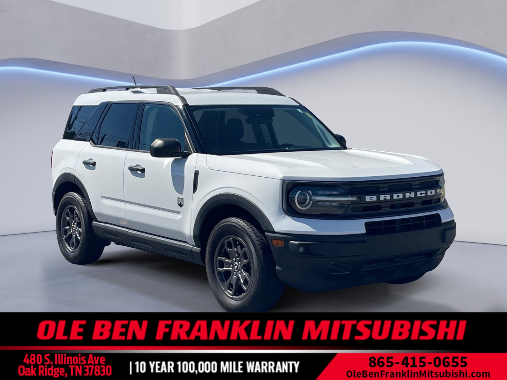 Used 2021 Oxford White Ford Big Bend image 1