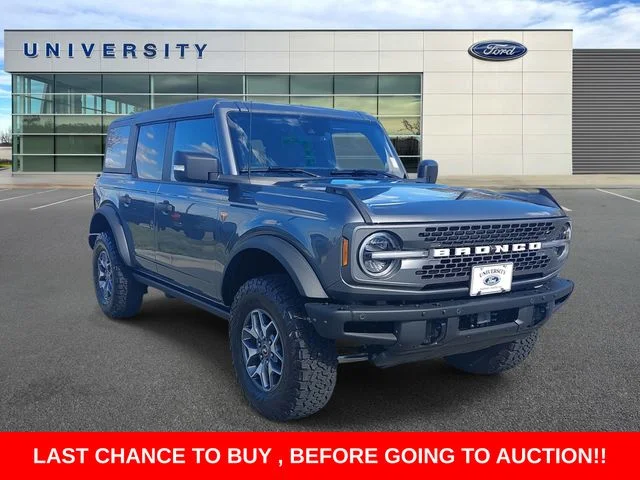 Used 2024 Gray Ford Badlands image 1