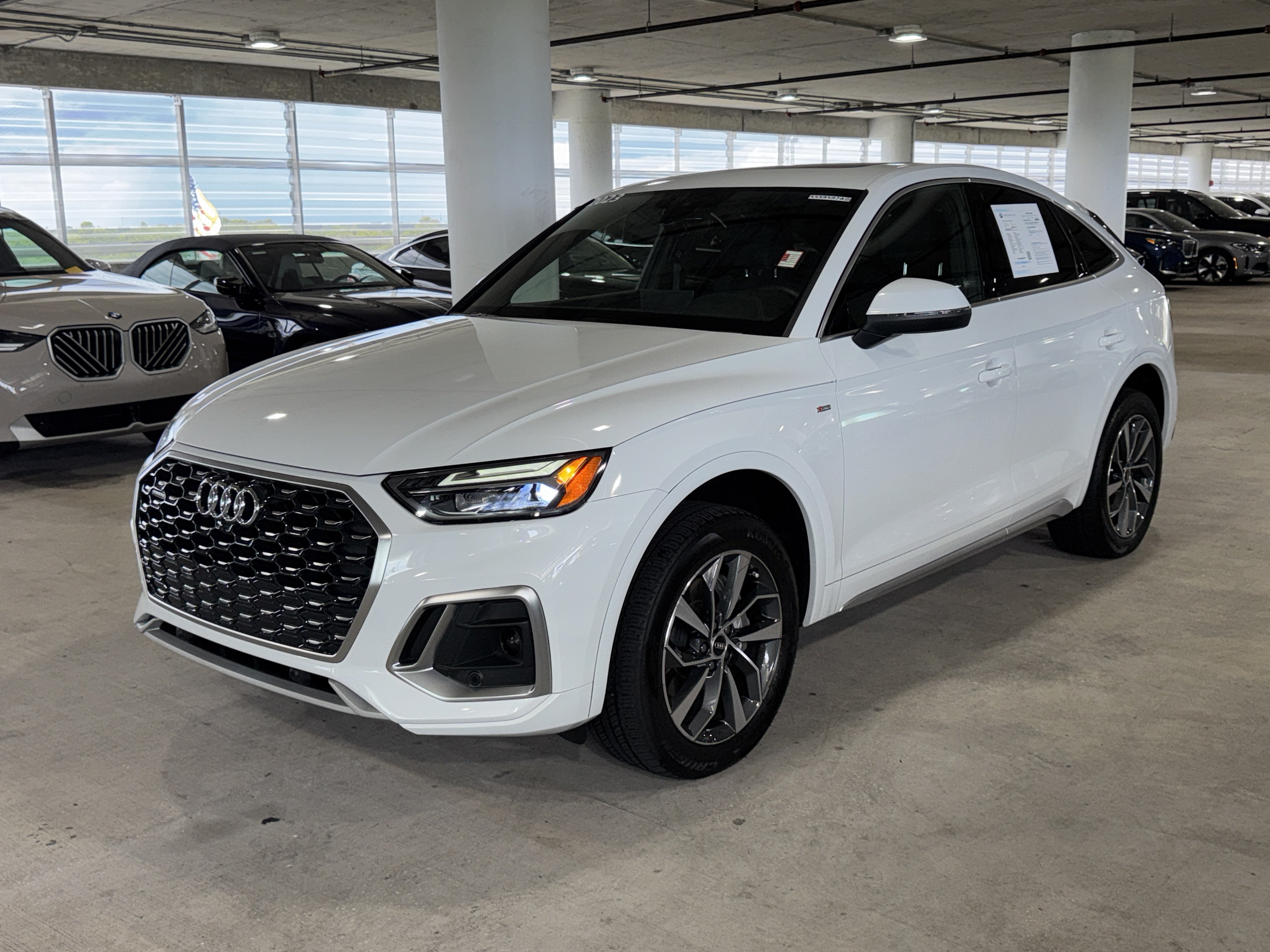 Used 2023 Glacier White Metallic Audi S line Premium Plus image 4