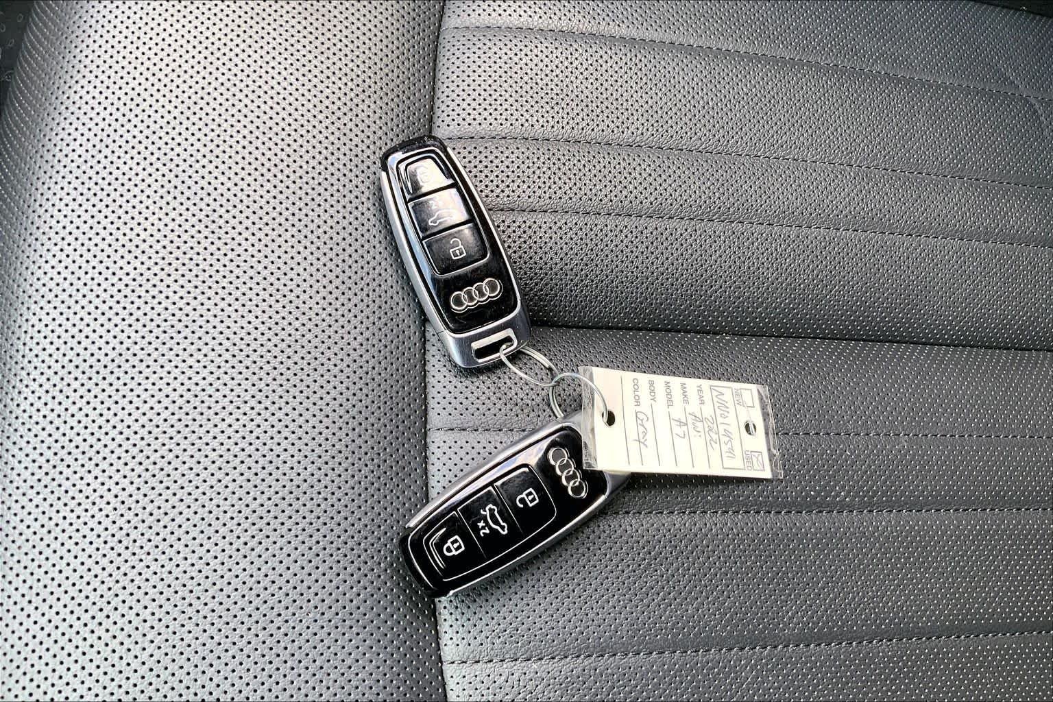 Used 2022 Daytona Gray Pearl Effect Audi Prestige image 29