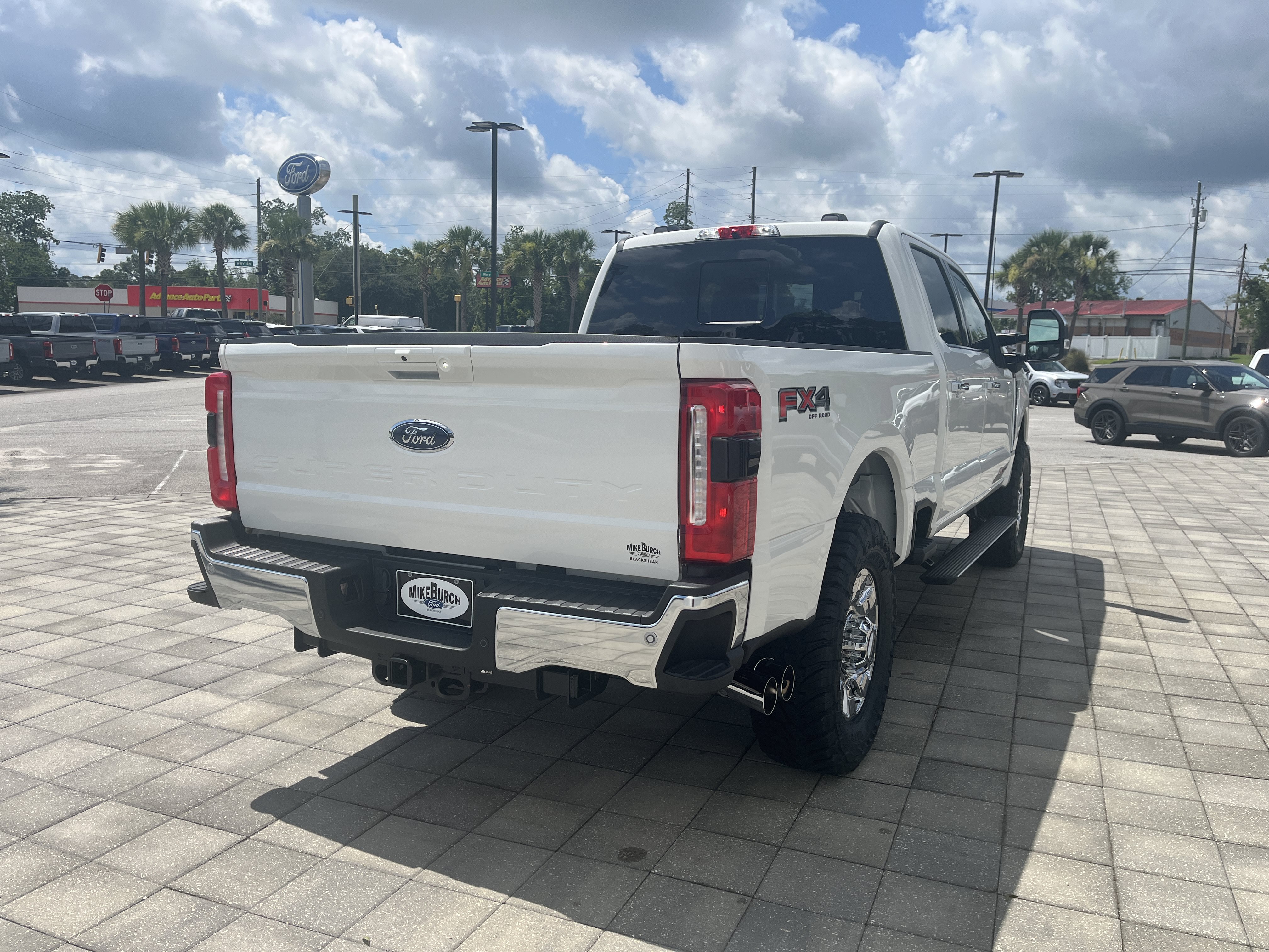 New 2026 Star White Metallic Tri-Coat Ford F-350® Lariat® image 6