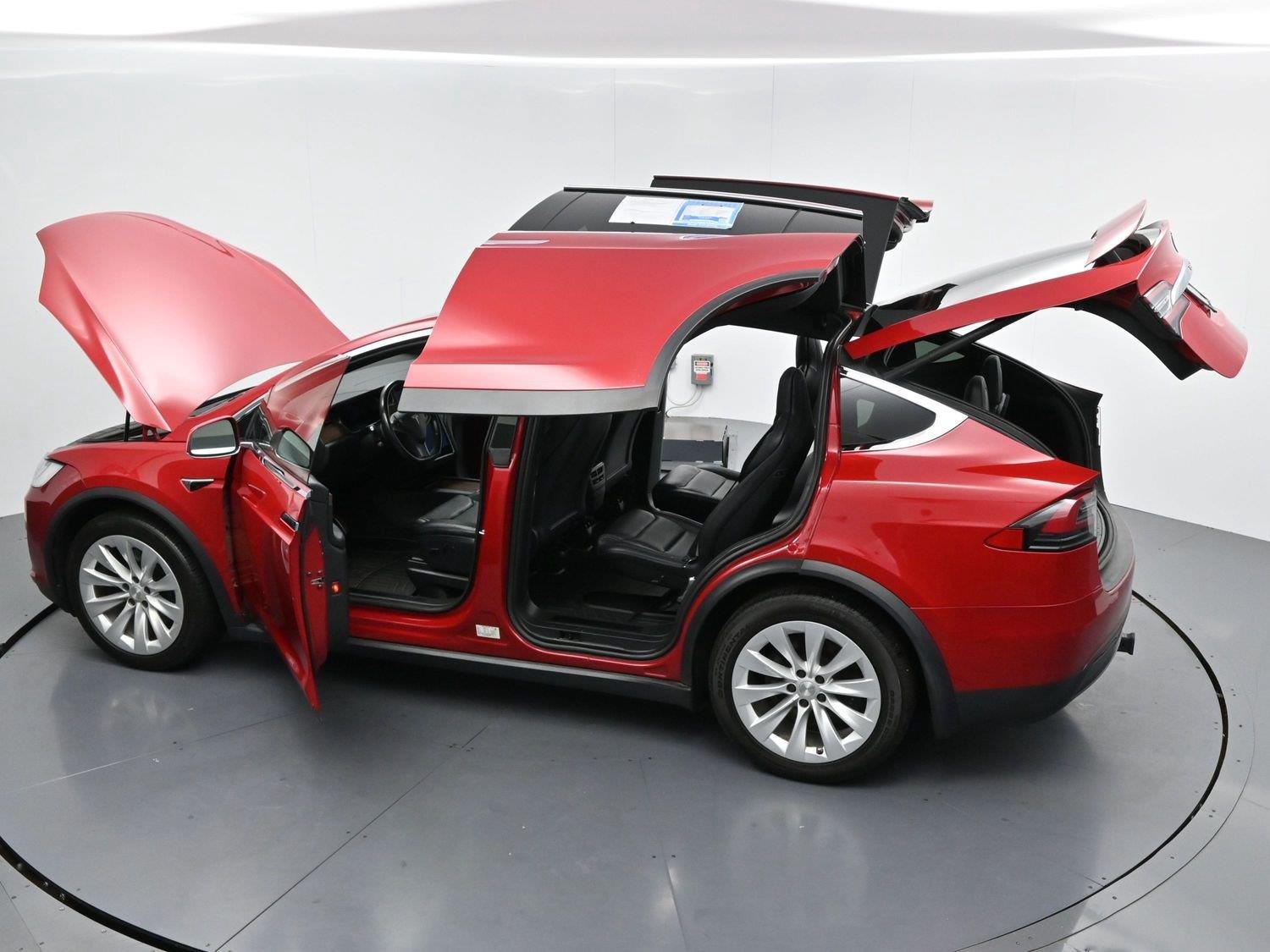 Used 2021 Red Multi-Coat Tesla Long Range Plus image 44