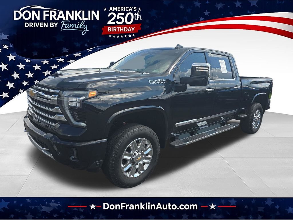 Used 2024 Black Chevrolet High Country image 1