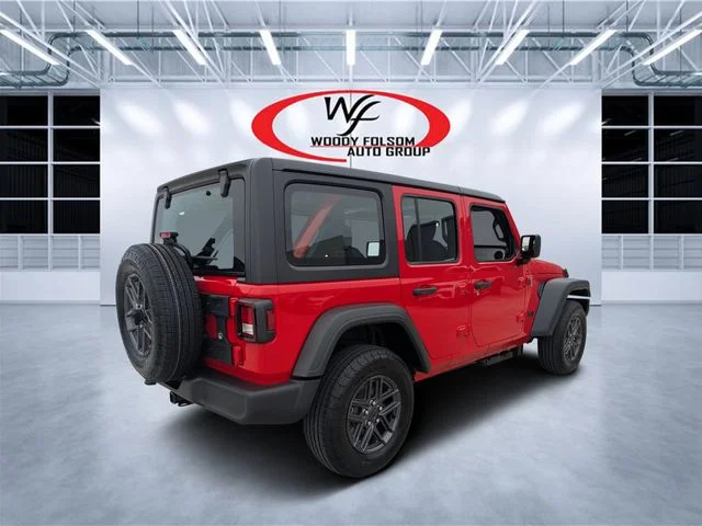 New 2026 Firecracker Red Clear-Coat Exterior Paint Jeep Sport image 3