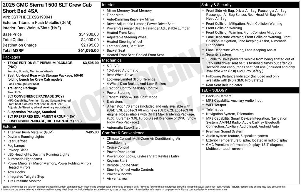 Used 2025 Silver GMC SLT image 43
