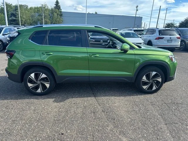 Certified 2025 Volkswagen Taos SE with VIN 3VVVC7B29SM042530 for sale in Inver Grove Heights, Minnesota