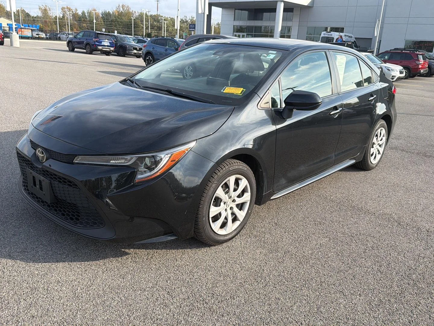 Used 2020 Black Sand Pearl Toyota LE image 7