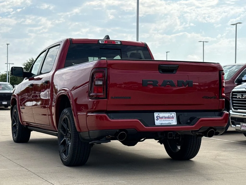 New 2026 Molten Red Pearl-Coat Exterior Paint RAM Laramie image 7