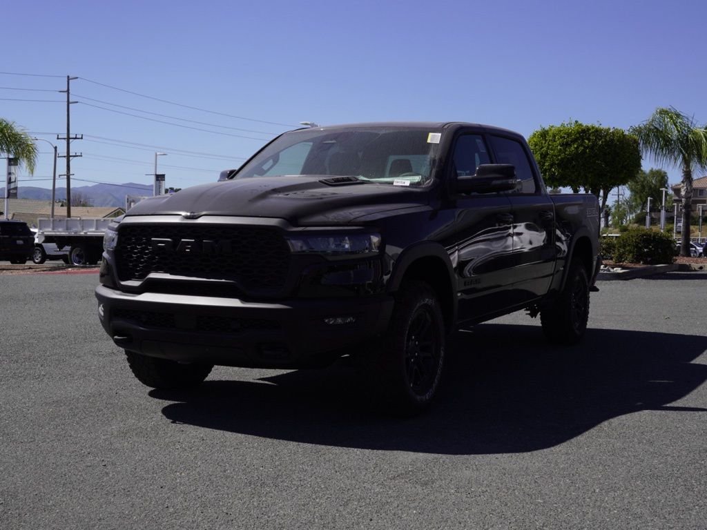 New 2026 Diamond Black Crystal Pearl-Coat Exterior Paint RAM Rebel image 8