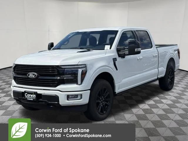 New 2025 Star White Metallic Tri-Coat Ford Platinum image 5