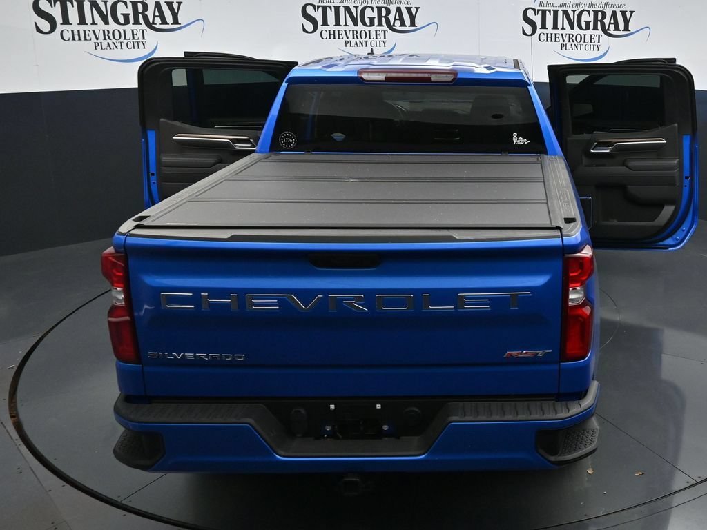 Used 2025 Riptide Blue Metallic Chevrolet RST image 35