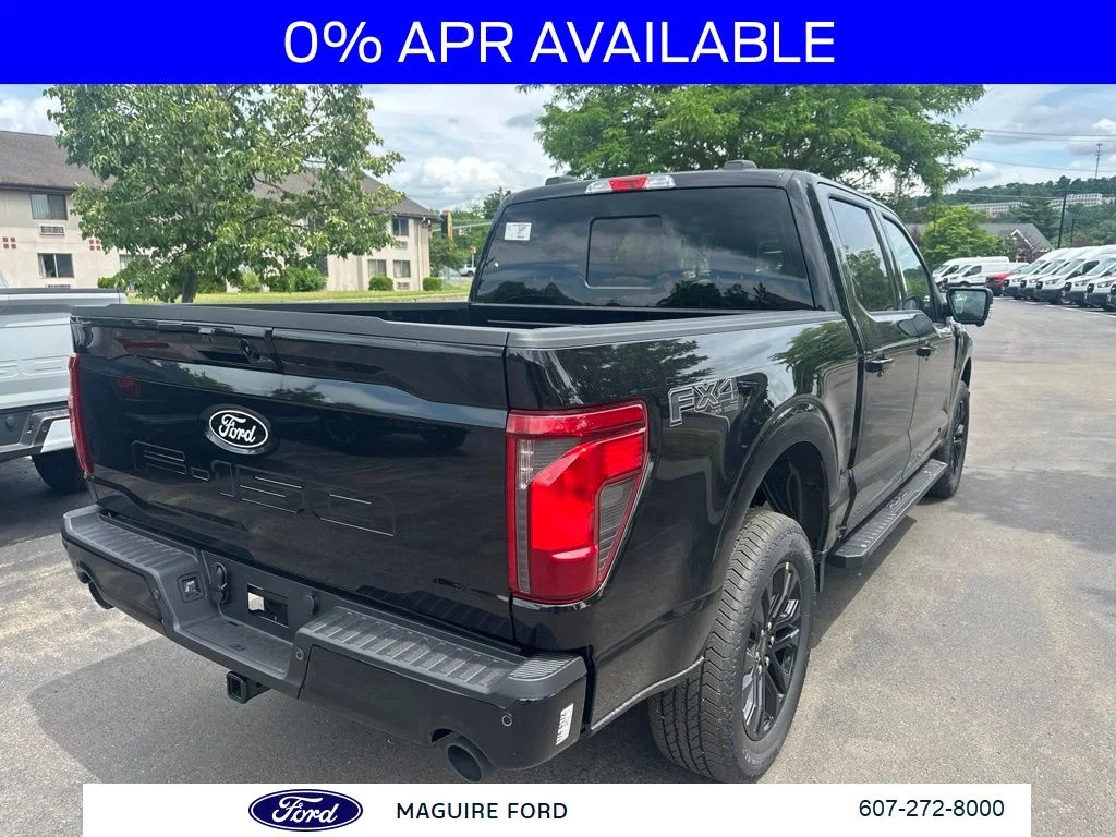 New 2026 Agate Black Metallic Ford XLT image 4