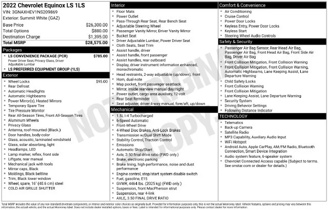 Used 2022 White Chevrolet LS image 39
