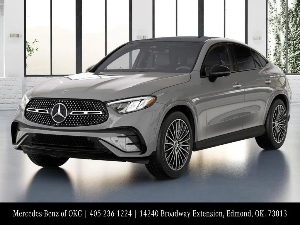 New 2026 Gray Mercedes-Benz GLC 300 Coupe image 1