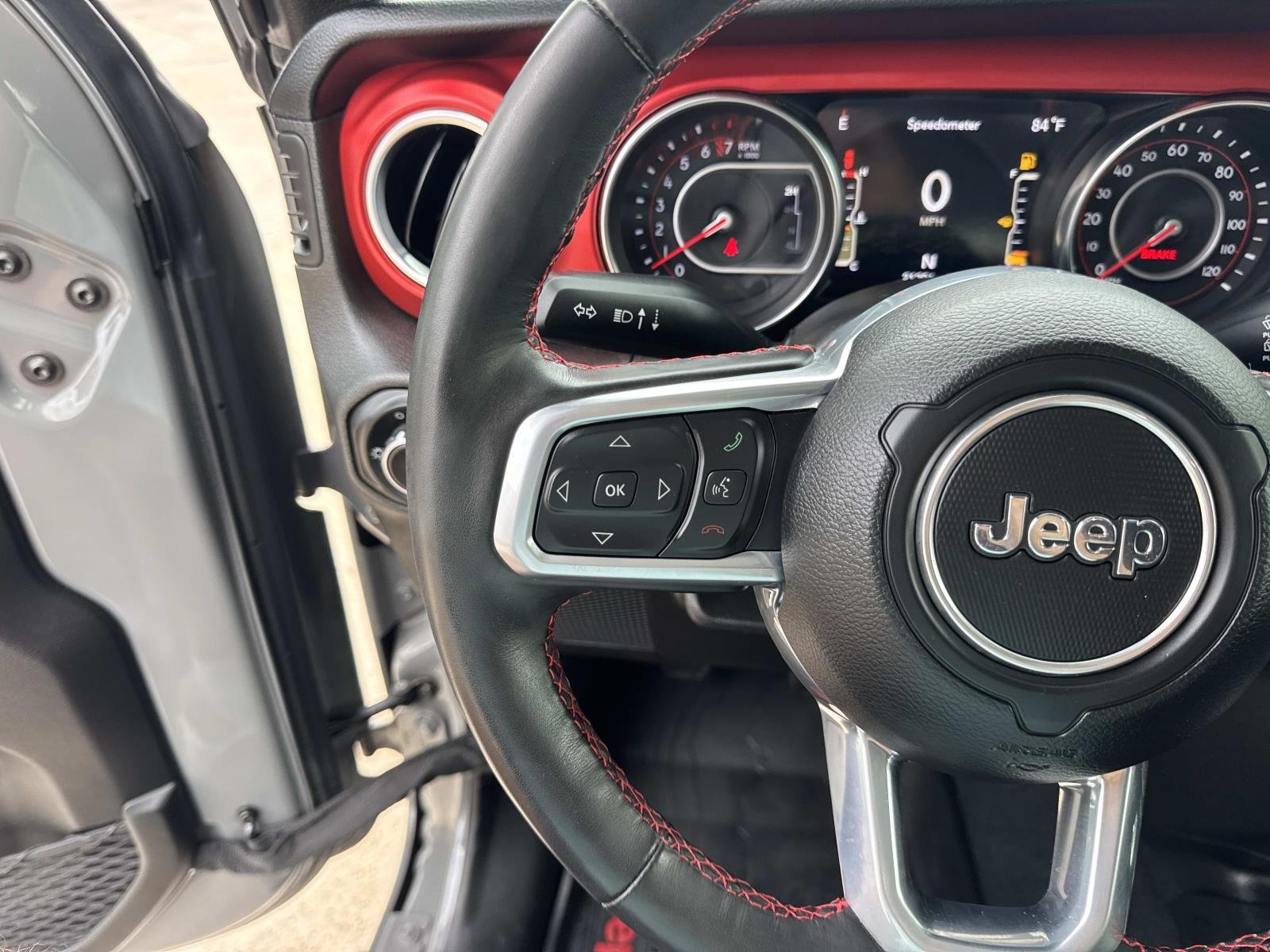 Used 2021 Granite Crystal Metallic Clearcoat Jeep Rubicon image 22