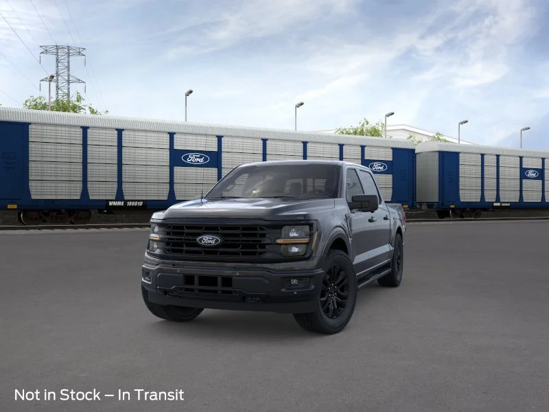 New 2026 Agate Black Metallic Ford XLT image 2