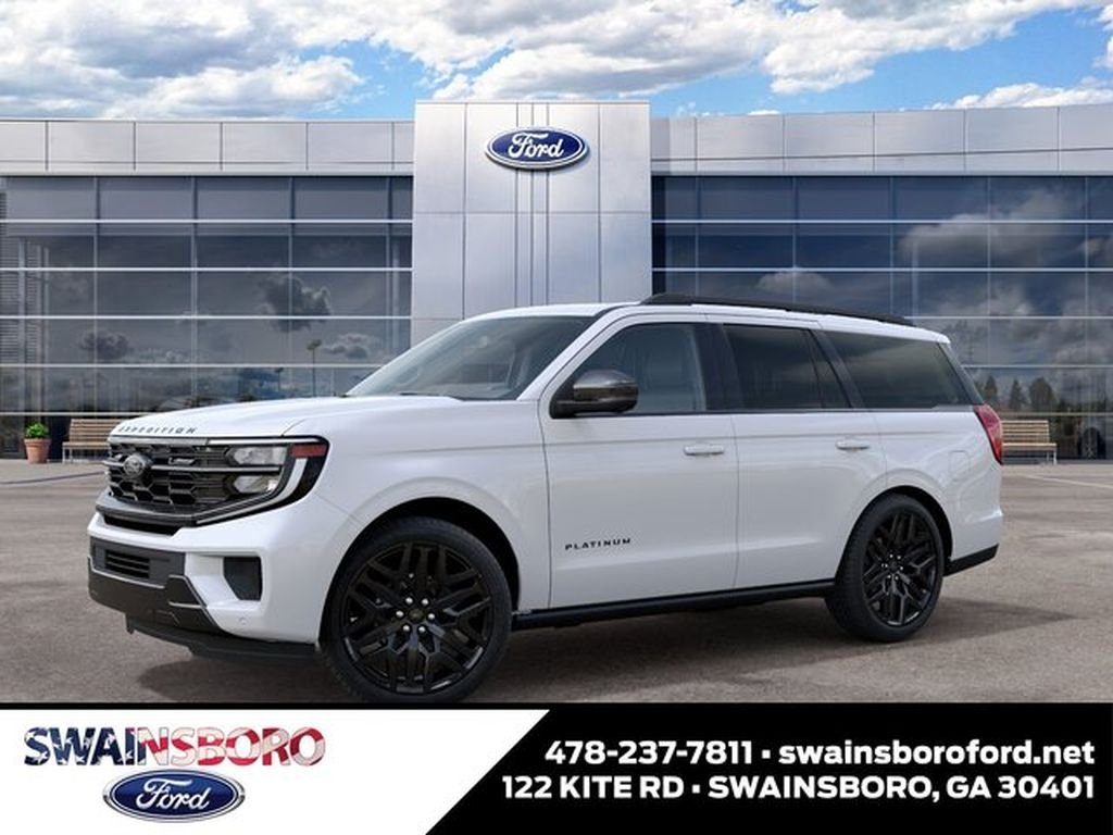 New 2027 Star White Metallic Tri-Coat Ford Platinum image 1
