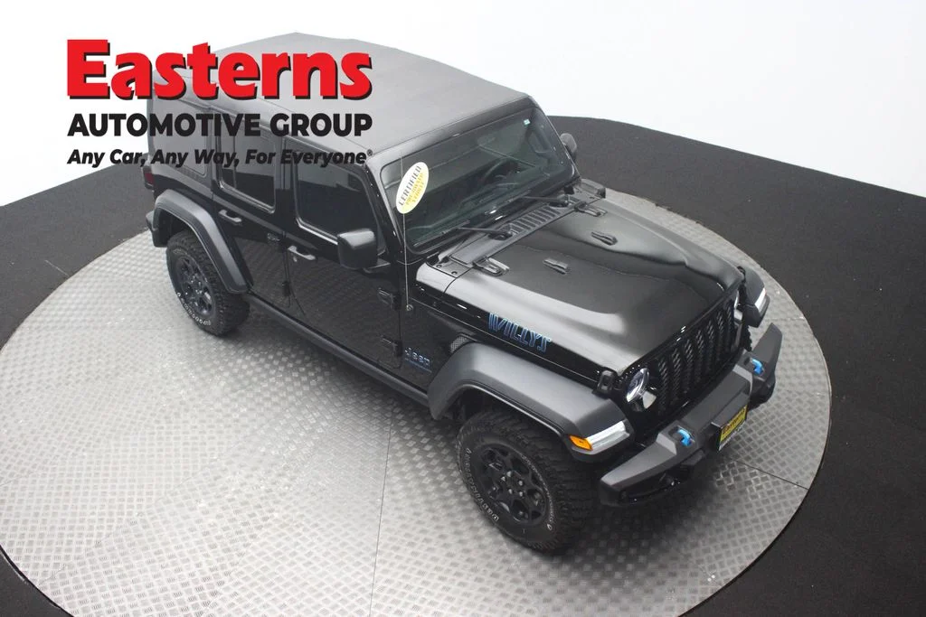 Used 2023 Black Jeep Willys 4xe image 3