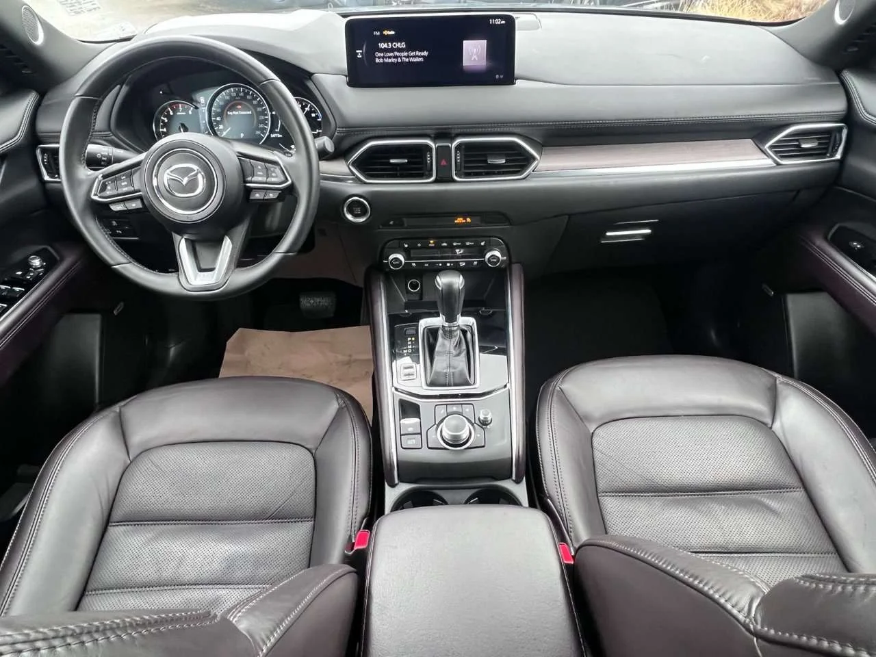 Used 2023 Machine Grey Metallic Mazda Signature AWD at Top of the line Turbo AWD! low mileage. Finance available image 11